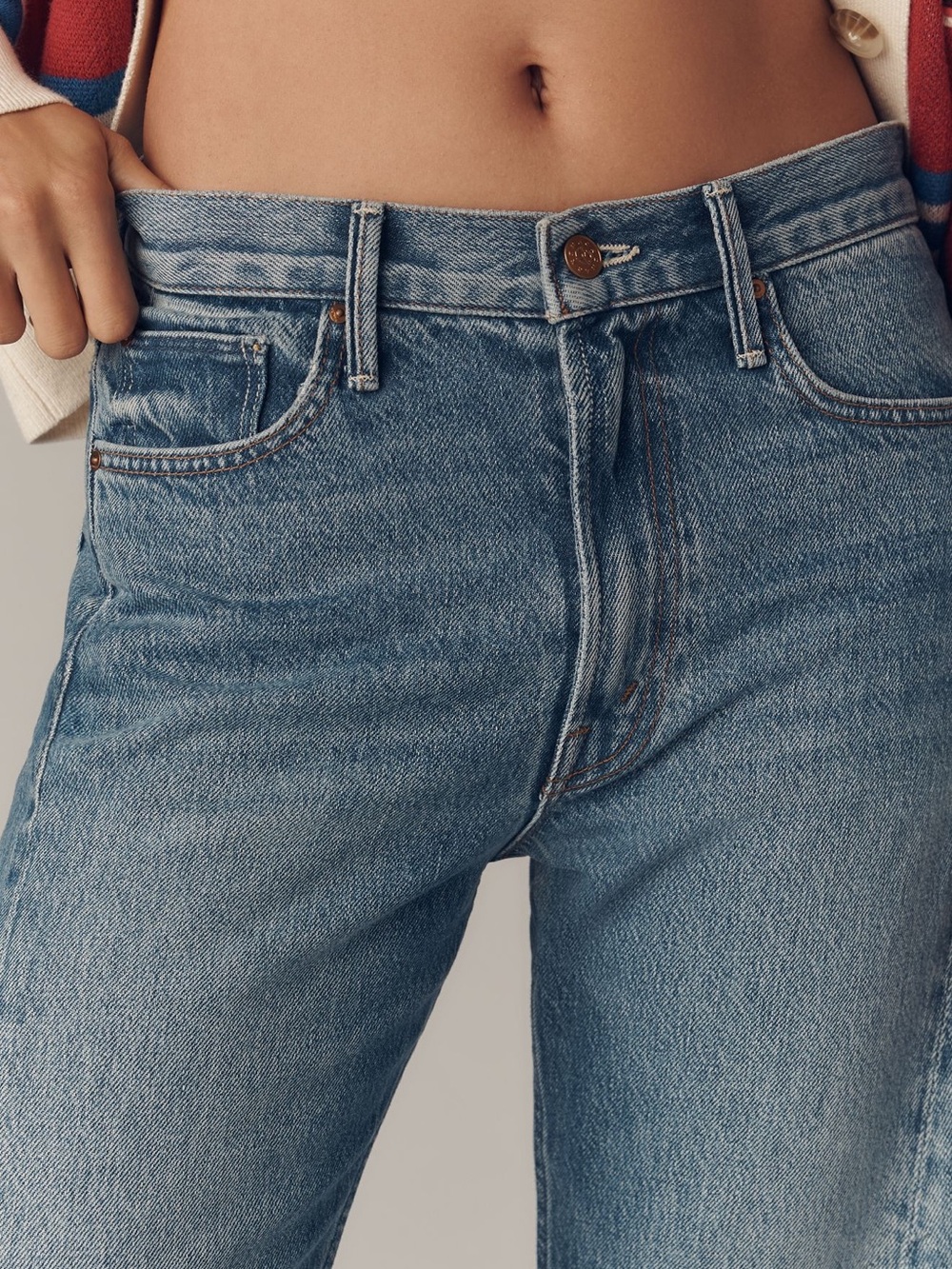 Anthropologie MOTHER The Lemon Twist High-Rise Flare Jeans EUC Size 30 - Picture 4 of 4